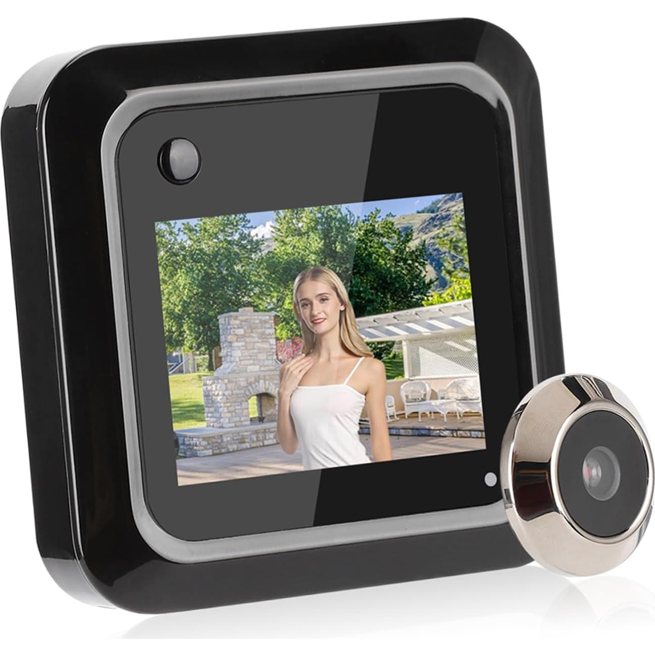 Visor de Puerta Inteligente Zetiling 2.4" Pantalla LCD HD