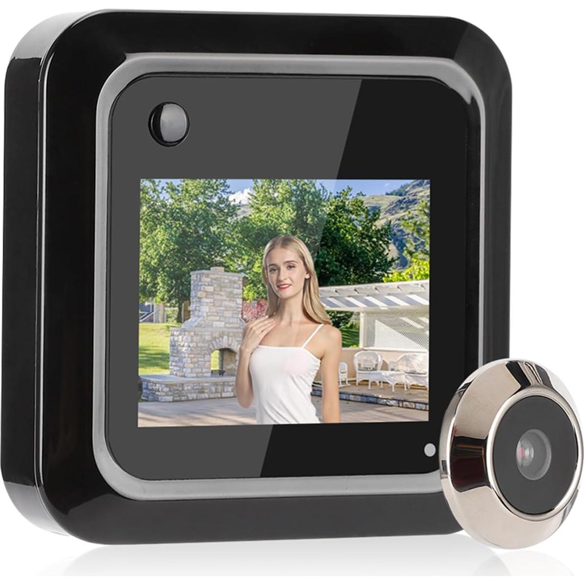 Visor de Puerta Inteligente Zetiling 2.4" Pantalla LCD HD