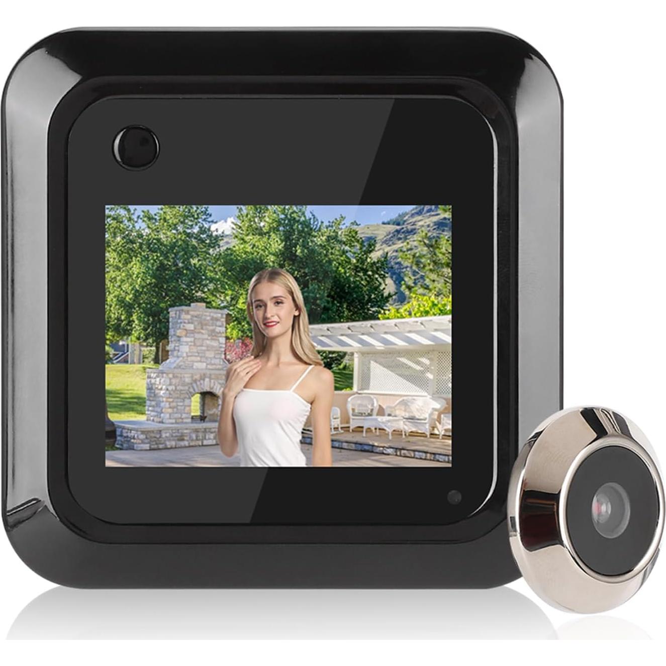 Visor de Puerta Inteligente Zetiling 2.4" Pantalla LCD HD