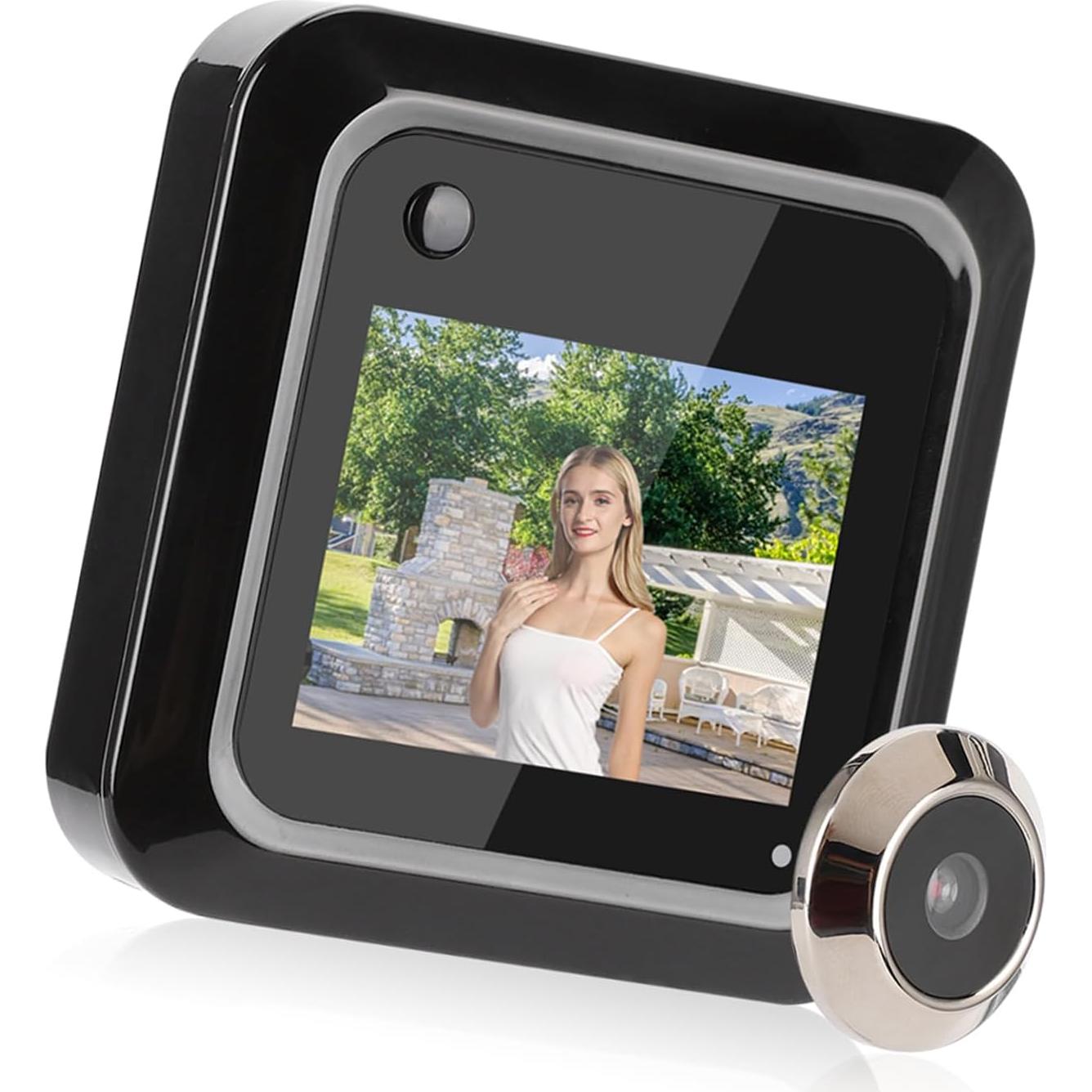 Visor de Puerta Inteligente Zetiling 2.4" Pantalla LCD HD