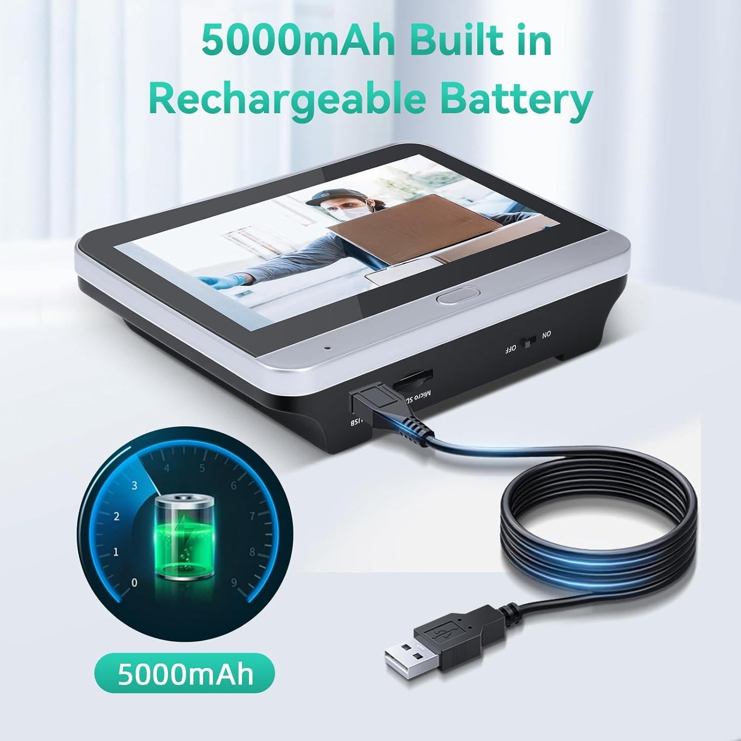 Cámara Timbre Video Inalámbrica HAPYTHDA 1080P HD WiFi