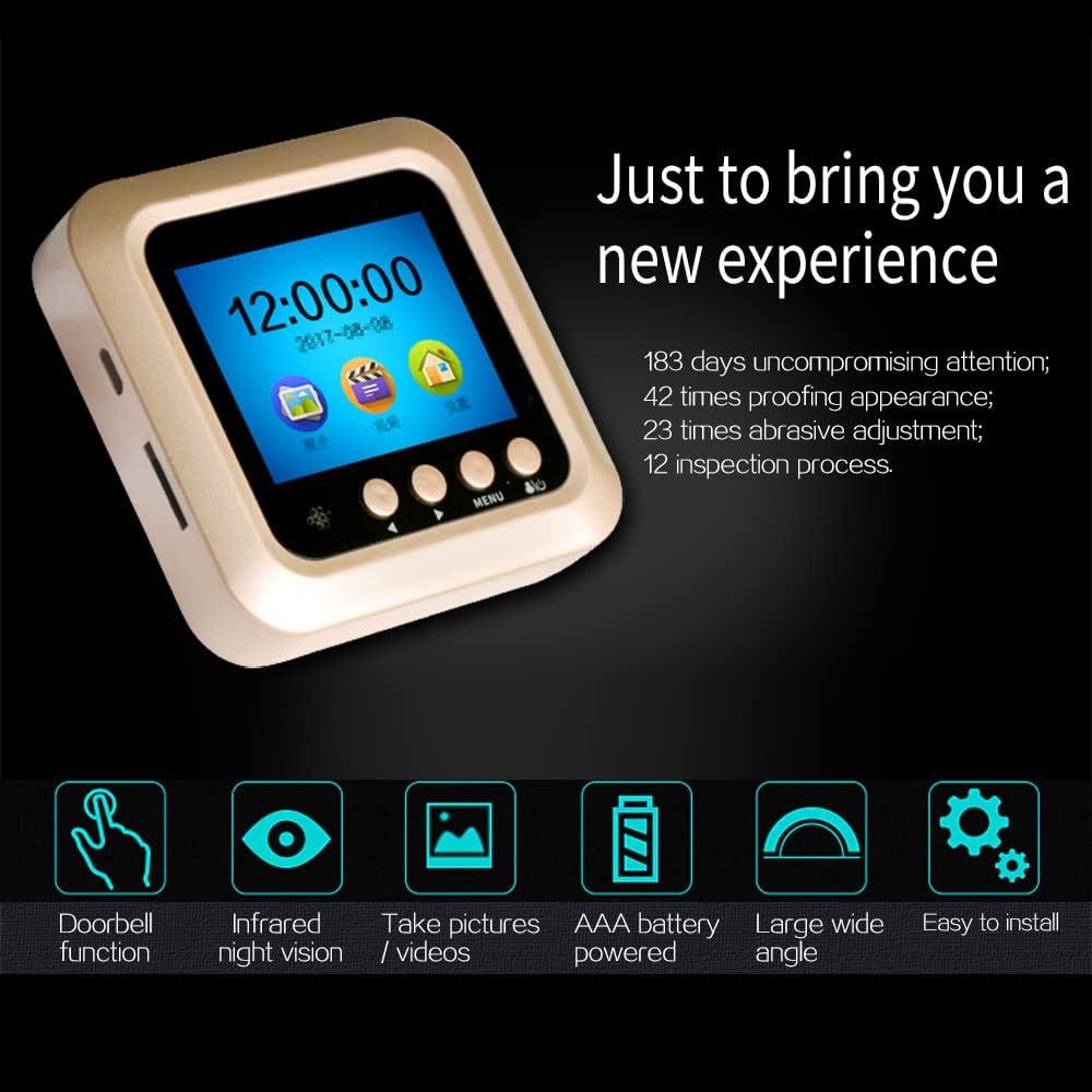 Visor de Puerta Inteligente Splenssy con Pantalla LCD 2.4"