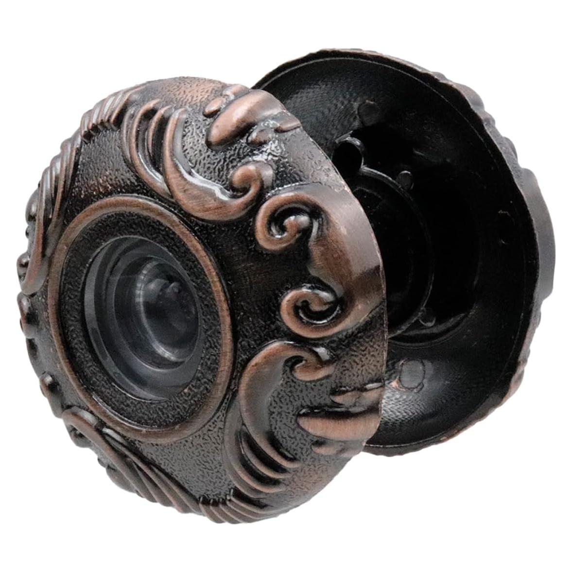 Visor de puerta Savagrow bronce rojo 220° ángulo amplio