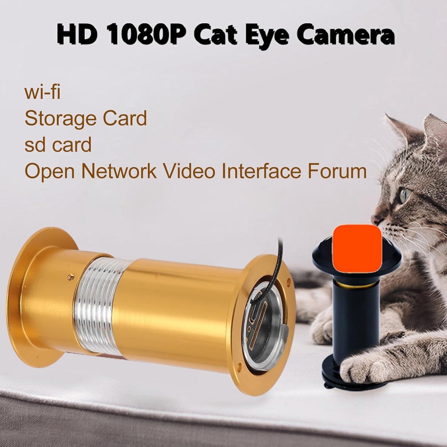 Cámara de Mirilla de Puerta Jectse HD con Visión Nocturna