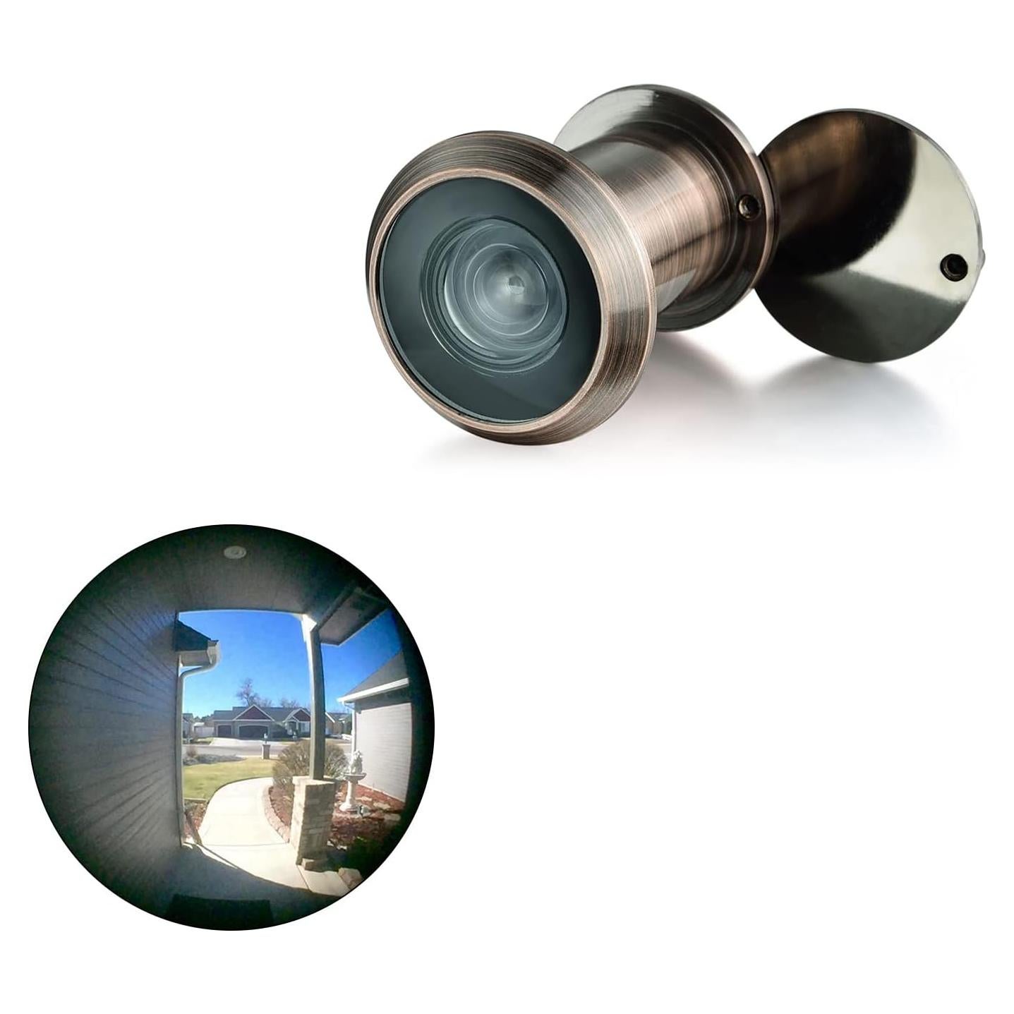 Mirador de Puerta TOGU TG3522YG Cobre Antiguo 220 Grados