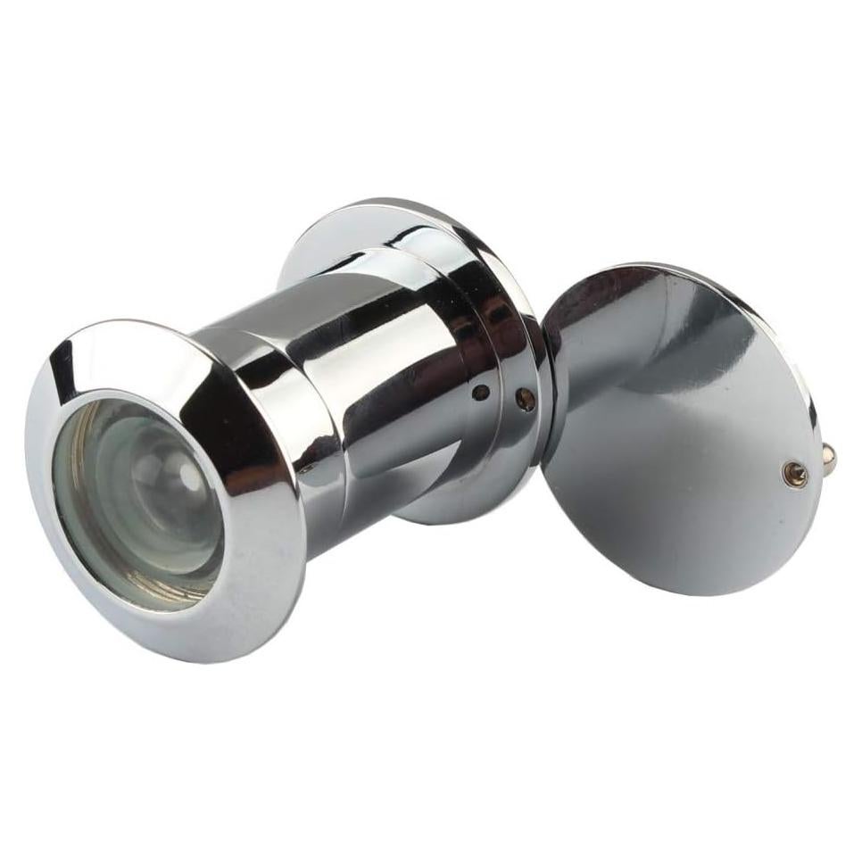 Mirador de Puerta de Seguridad Muluo 220° Latón Cromo 28mm