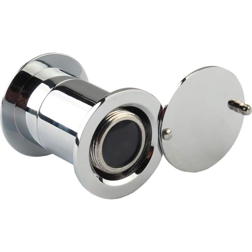 Mirador de Puerta de Seguridad Muluo 220° Latón Cromo 28mm