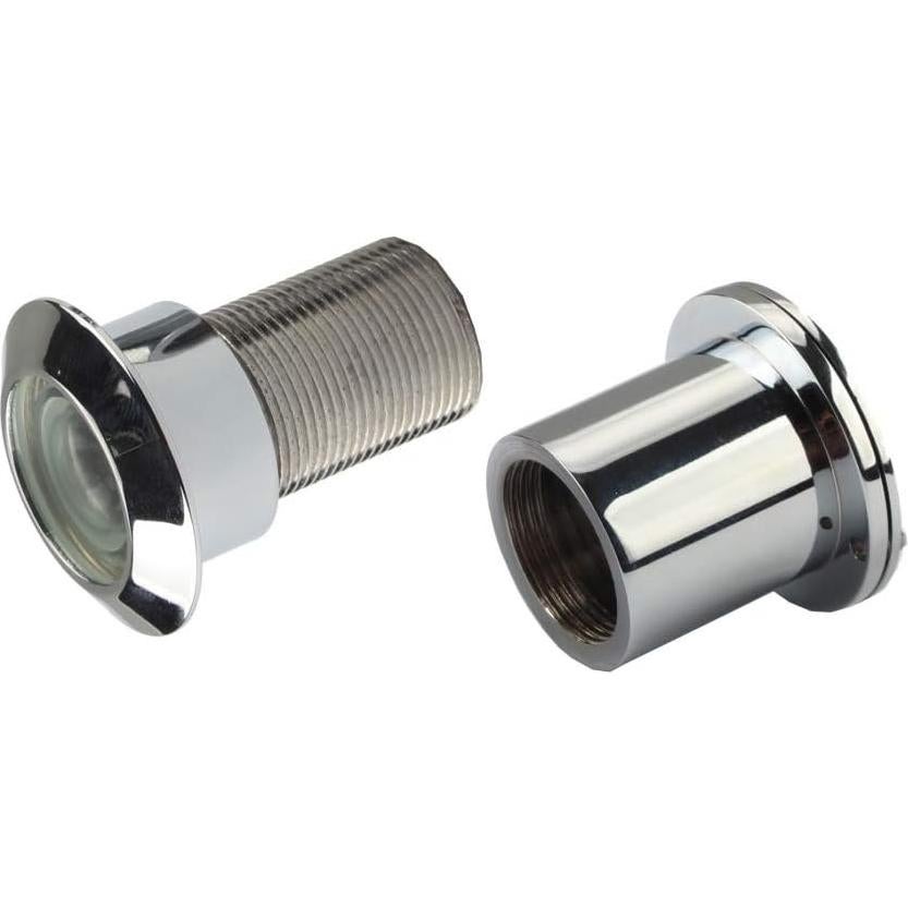 Mirador de Puerta de Seguridad Muluo 220° Latón Cromo 28mm