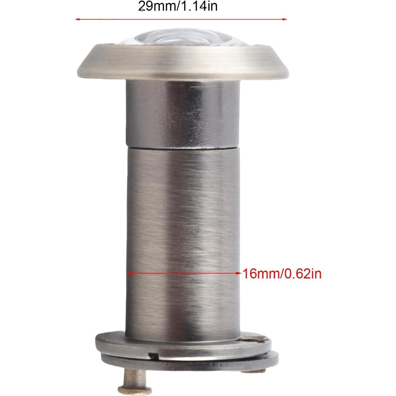 Visor de Puerta Topincn 200 Grados Bronce Verde Alta Resistencia