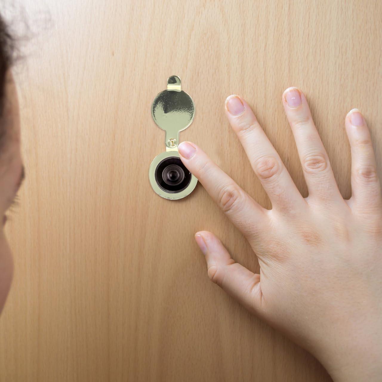 Cubiertas de Mirilla de Cobre 10 Pcs para Puerta - Privacidad