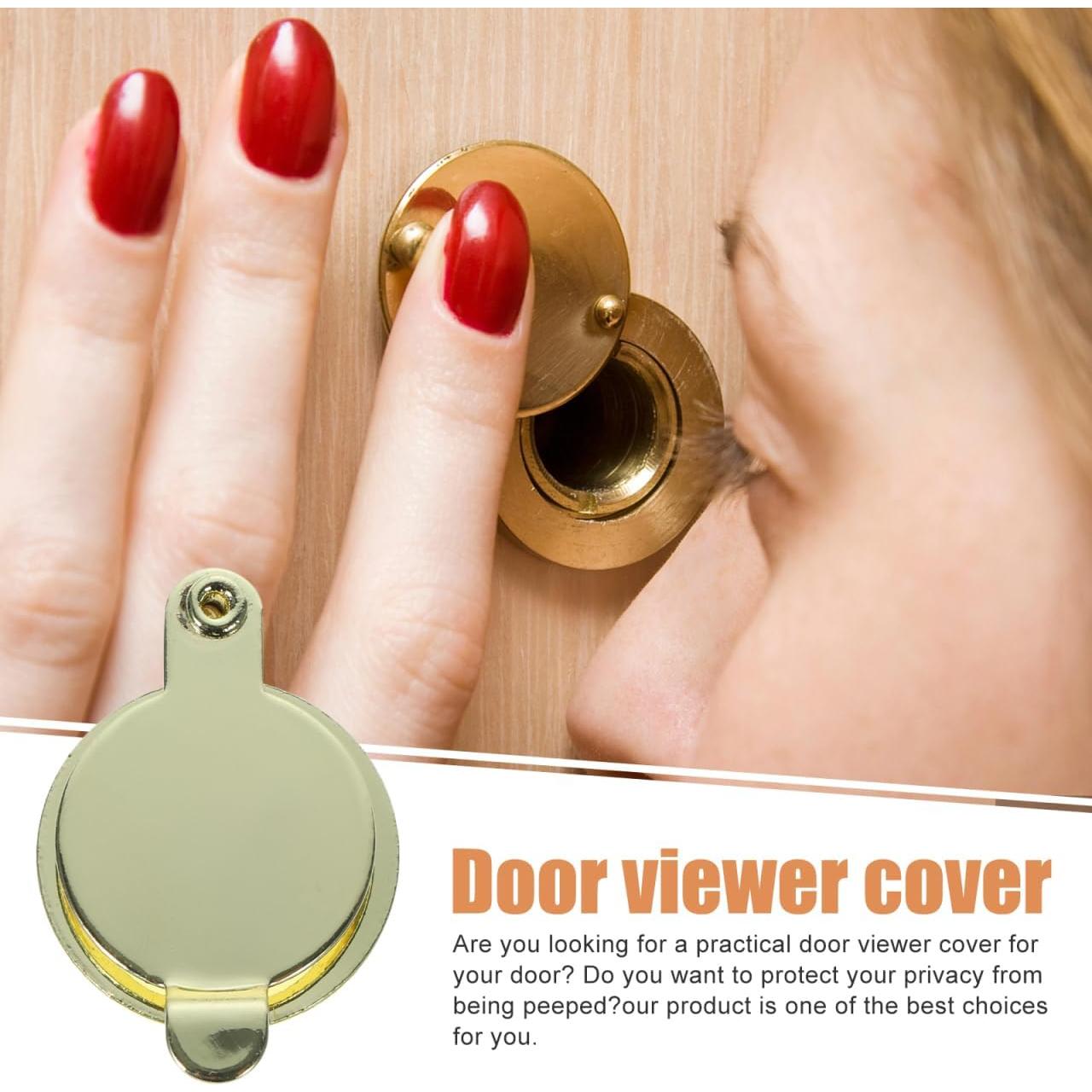 Cubiertas de Mirilla de Cobre 10 Pcs para Puerta - Privacidad