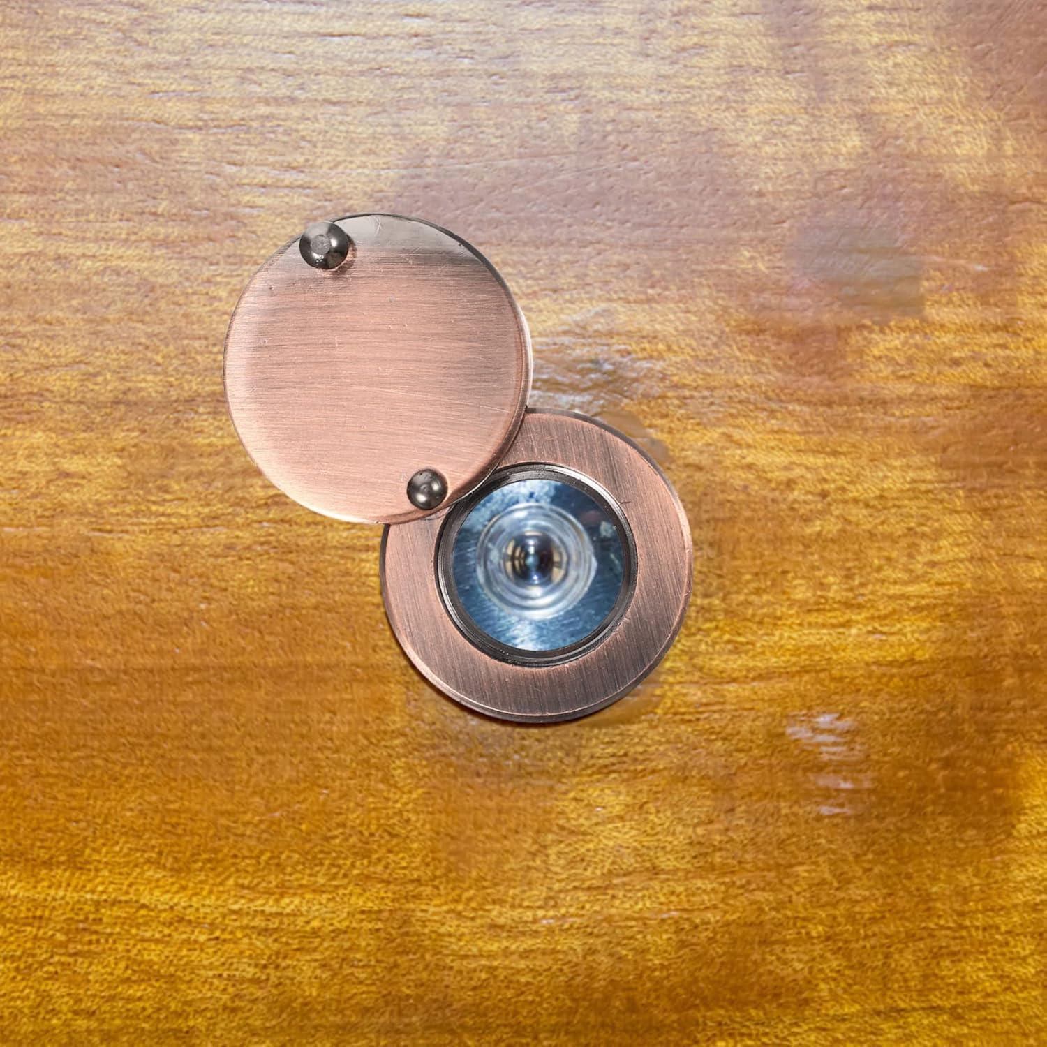 Cubierta de Privacidad para Mirilla BESPORTBLE Bronce 5x3 cm