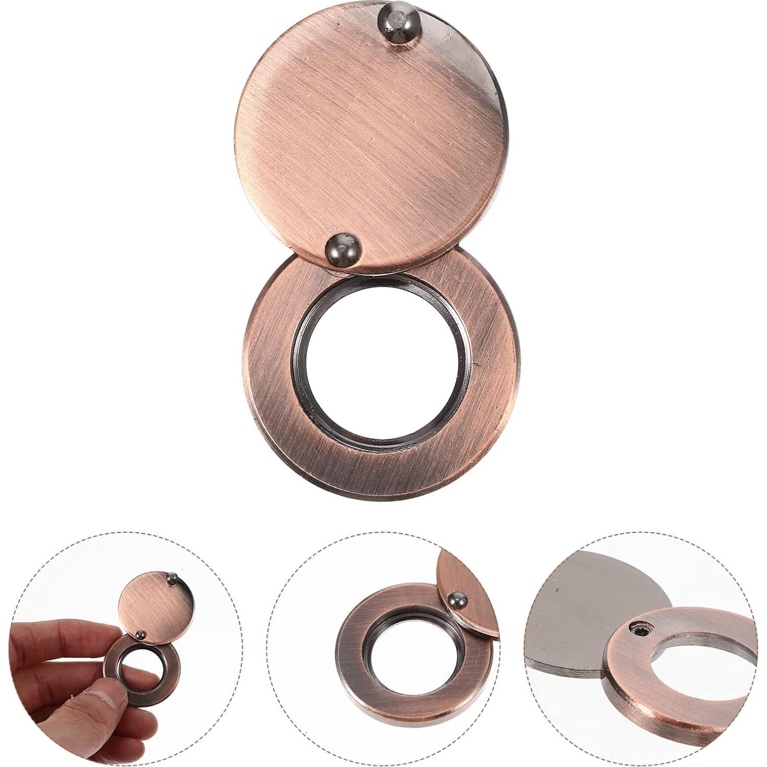 Cubierta de Privacidad para Mirilla BESPORTBLE Bronce 5x3 cm