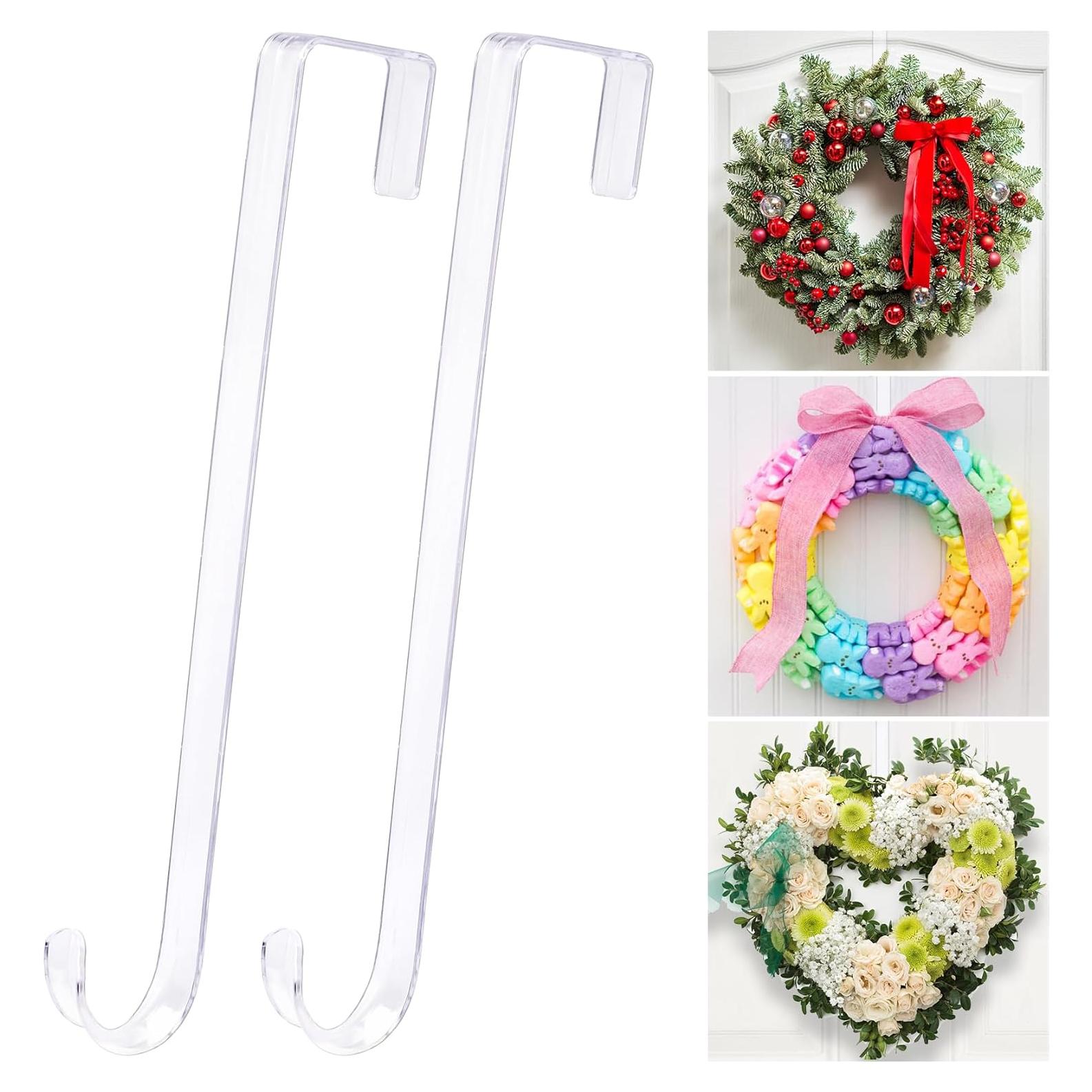 Perchero Transparente ZYSUN para Corona 30.48 cm 2 Piezas