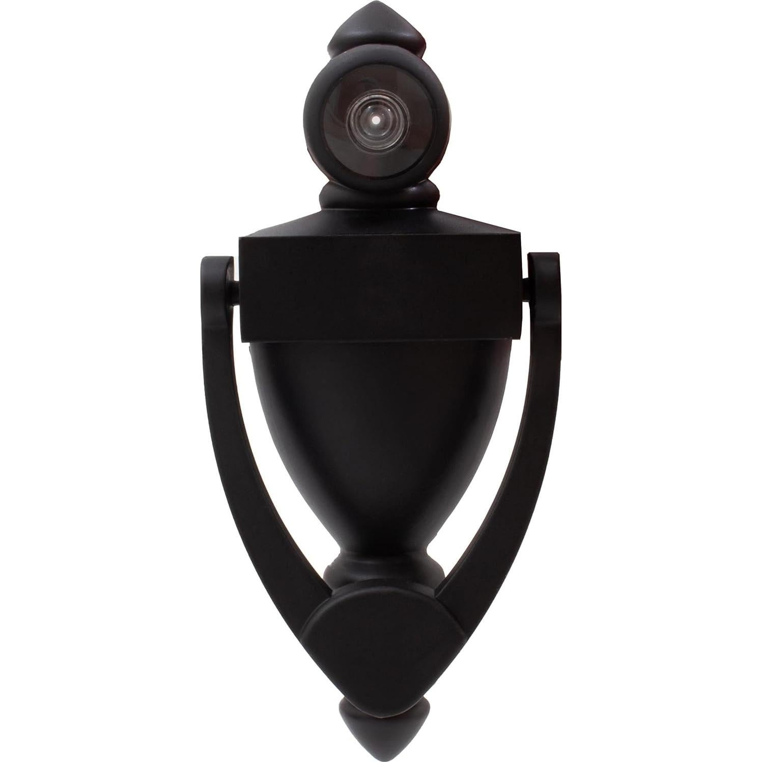 Tocador de puerta Stone Harbor con visor 180° negro mate