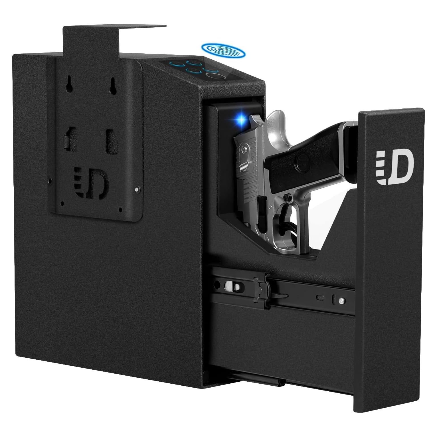 Caja Fuerte Biométrica Urban Deco para Pistolas con Acceso Rápido