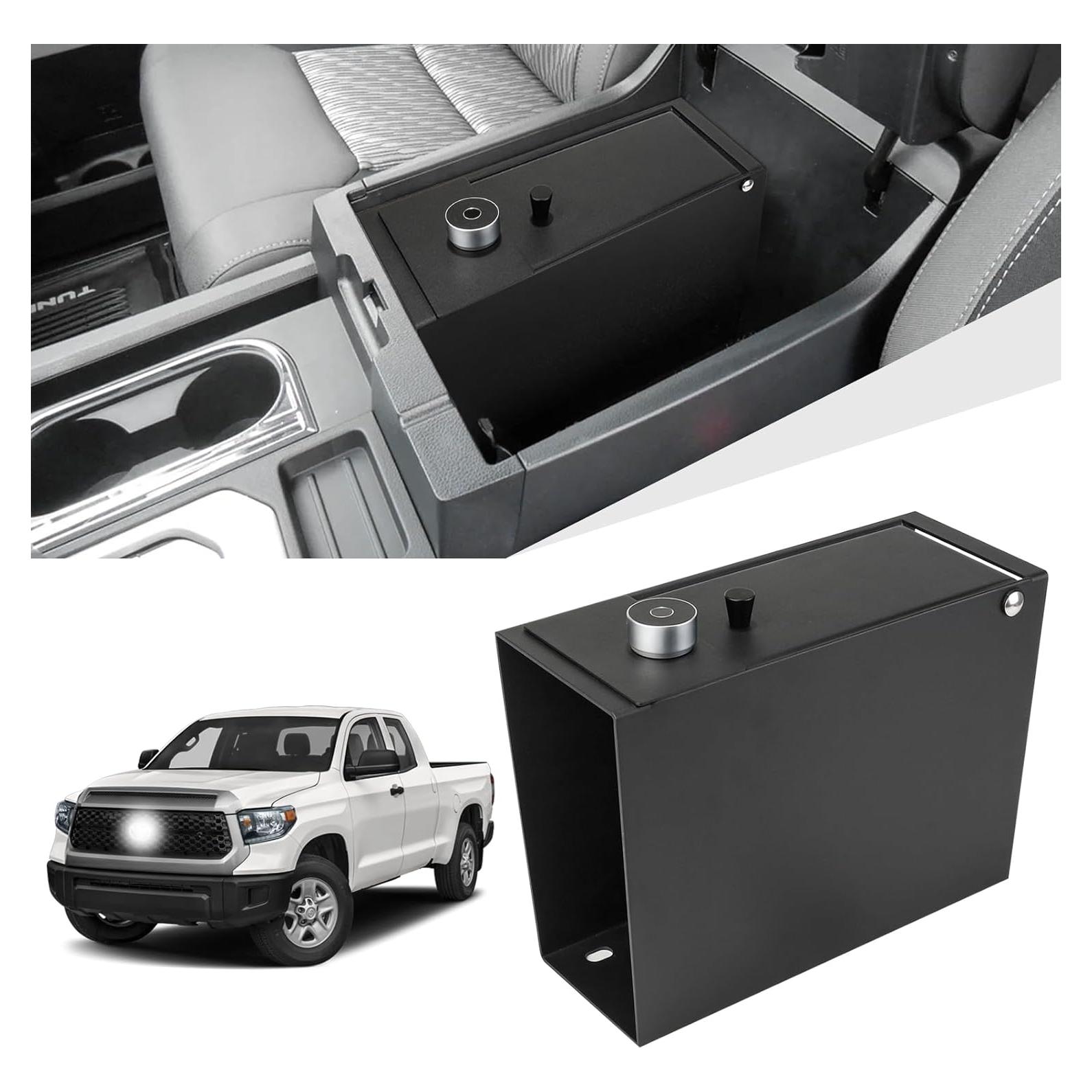 Caja Fuerte de Consola Central 3mirrors Biométrica Toyota Tundra 2014-2021