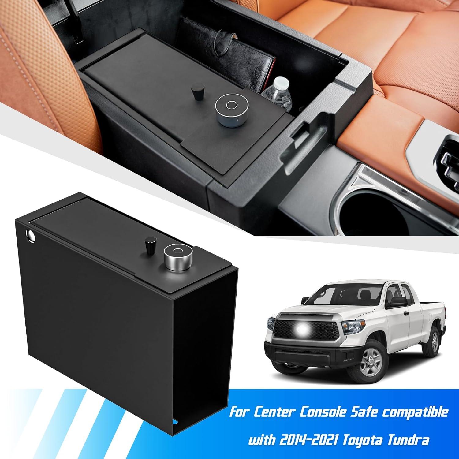 Caja Fuerte de Consola Central 3mirrors Biométrica Toyota Tundra 2014-2021