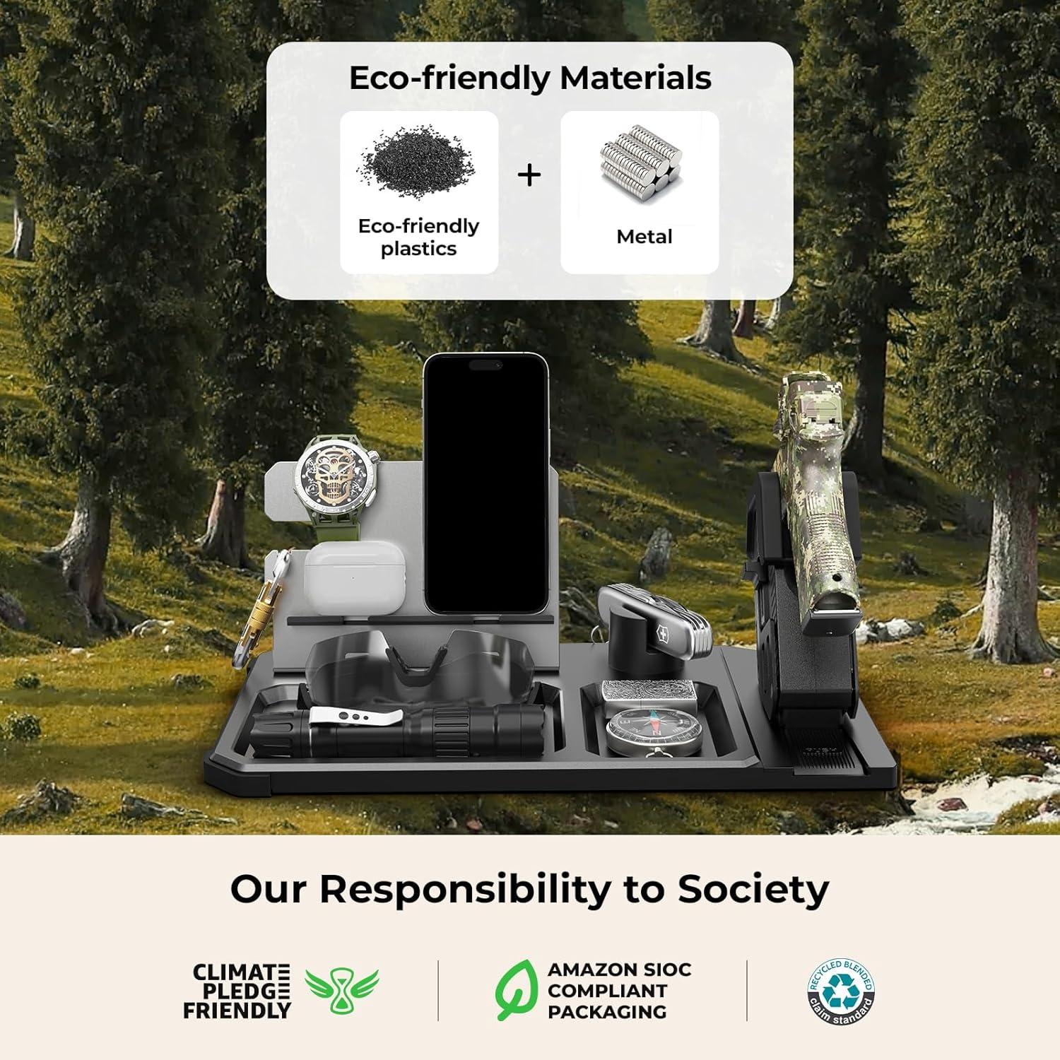 Soporte para Armas ONNAIS con Bloqueo de Gatillo - Organizador Multifuncional