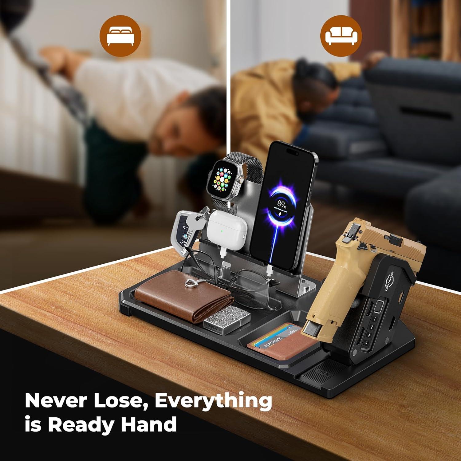 Soporte para Armas ONNAIS con Bloqueo de Gatillo - Organizador Multifuncional