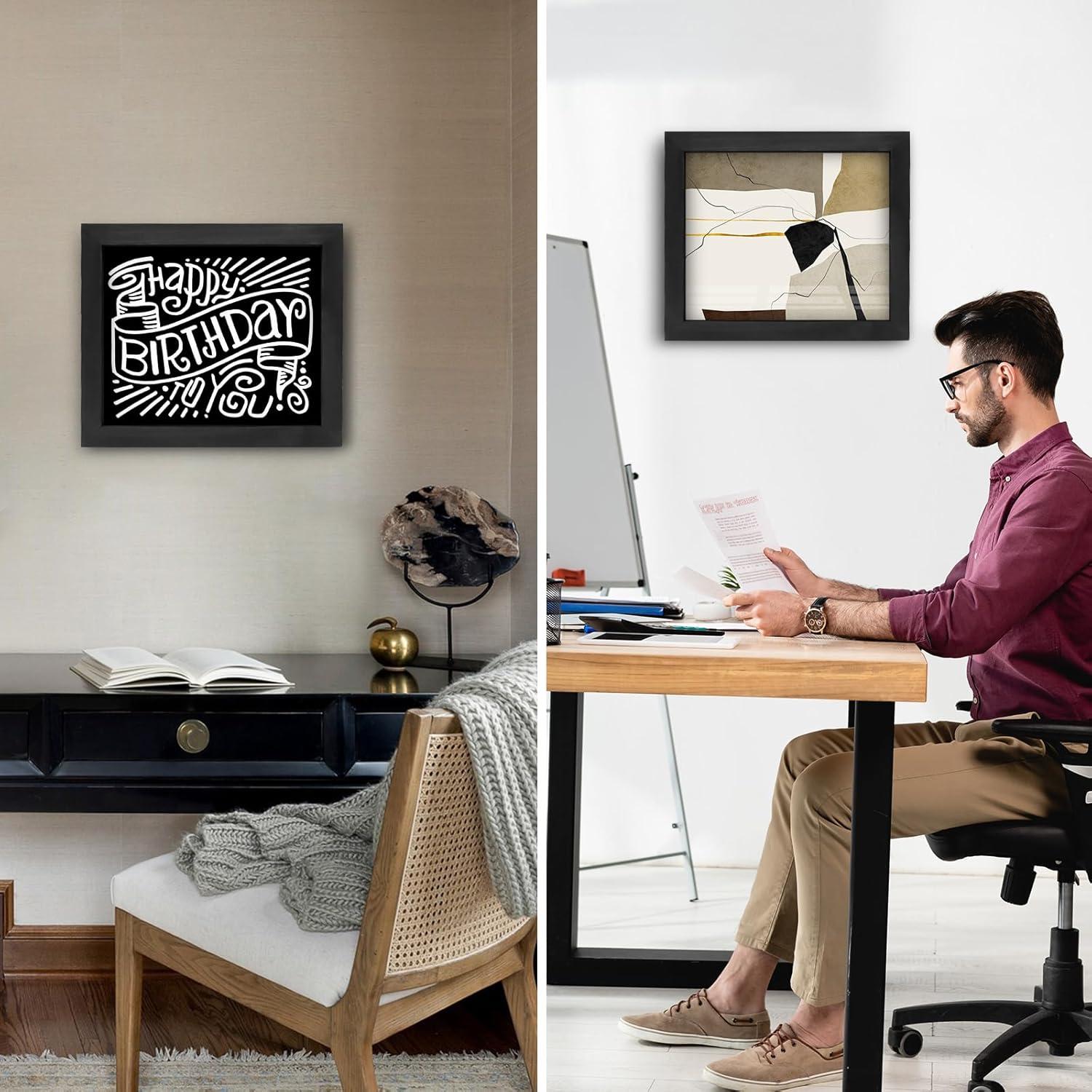 Caja Fuerte Oculta para Pistolas Dononr, Marco de Imagen Negro