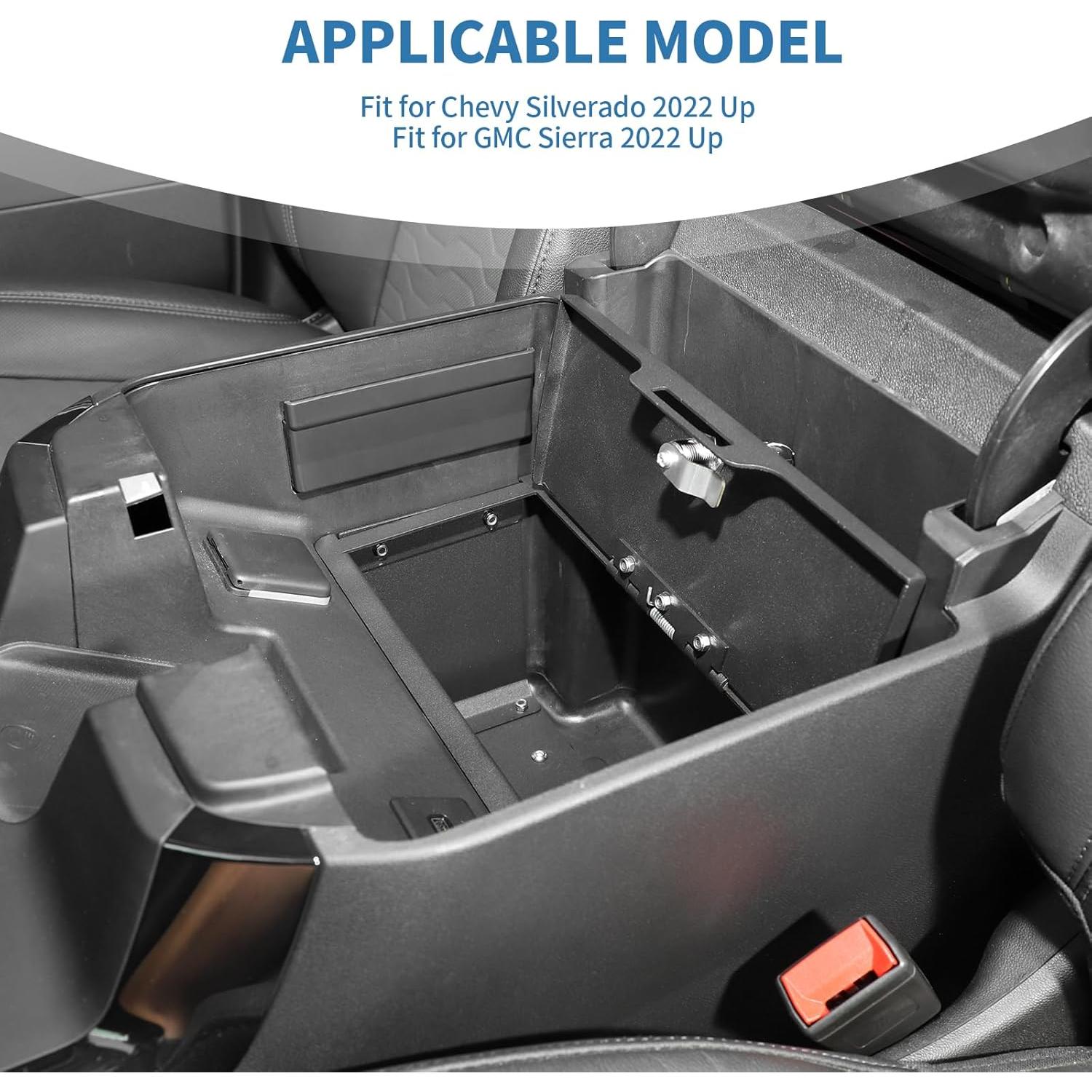 Organizador de Consola Central PDKLIN para Chevy Silverado 2022-2025