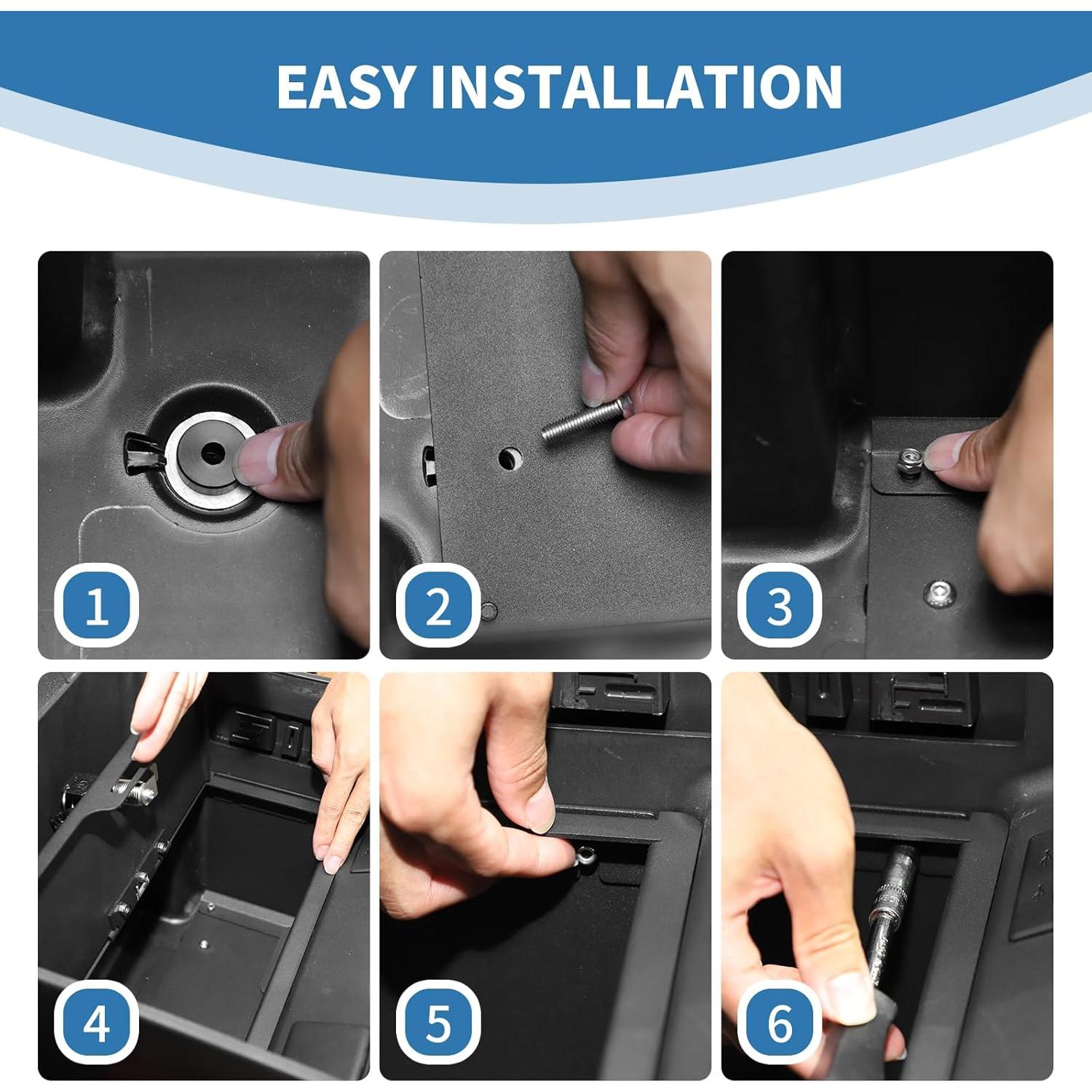 Organizador de Consola Central PDKLIN para Chevy Silverado 2022-2025