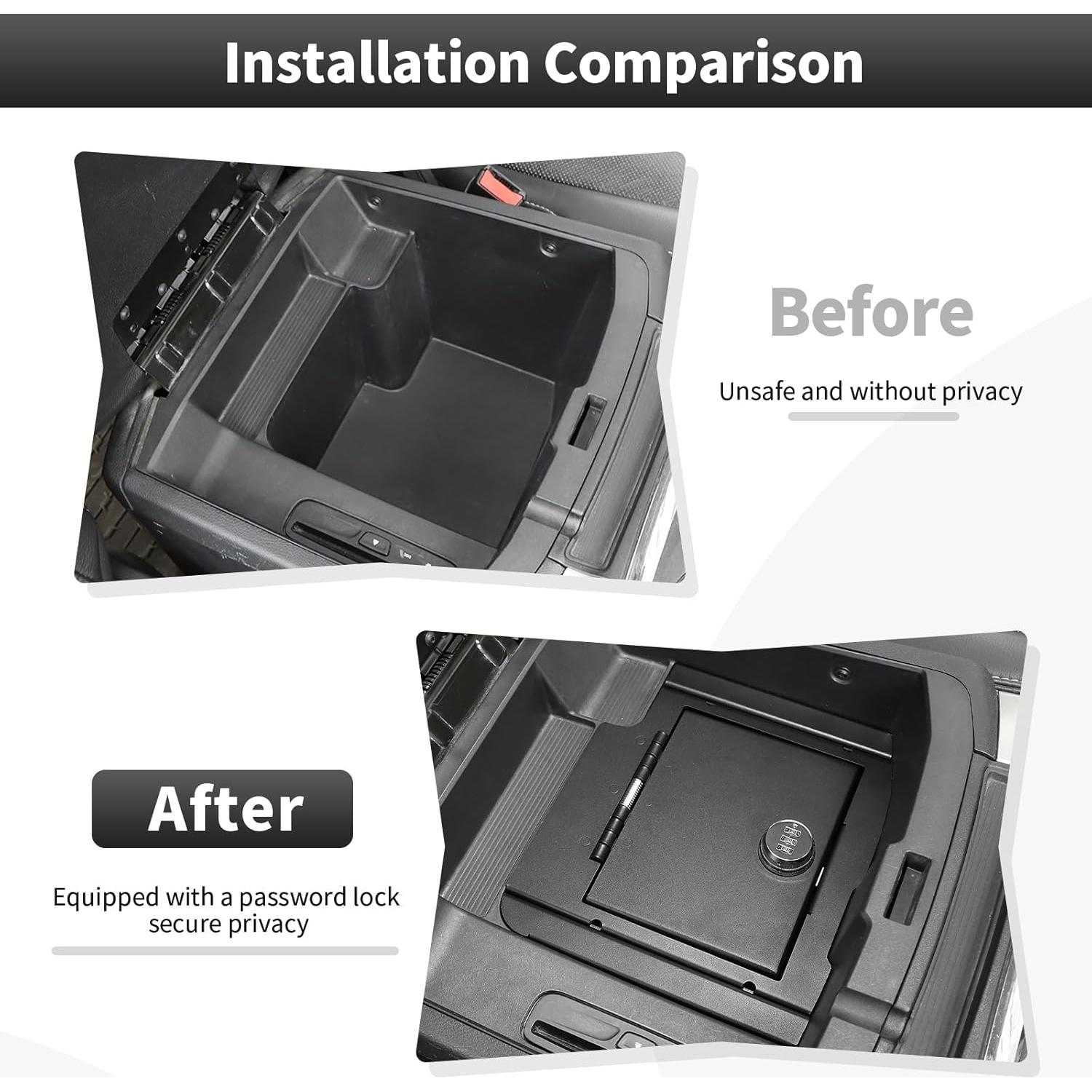 Caja de Seguridad CheroCar para RAM 2009-2018 con Cerradura