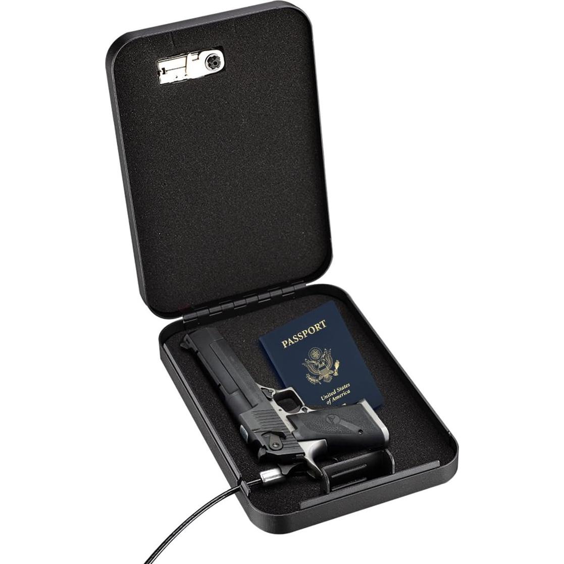 Caja Fuerte Portátil Younion para Pistolas y Valiosos 1.5kg