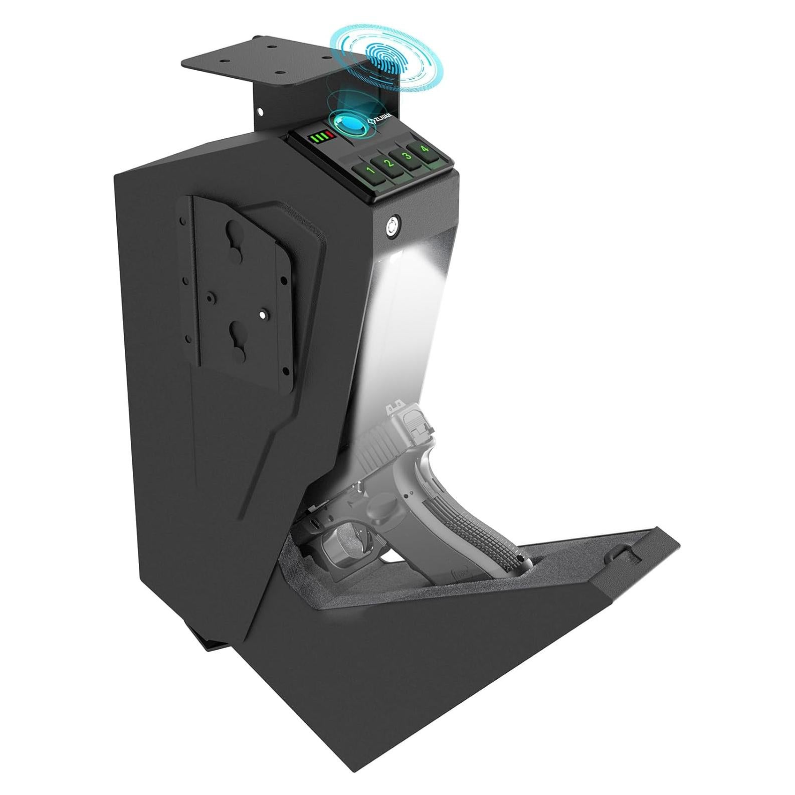 Caja Fuerte Biométrica Z ZLJUAN Montada 39.4x19cm