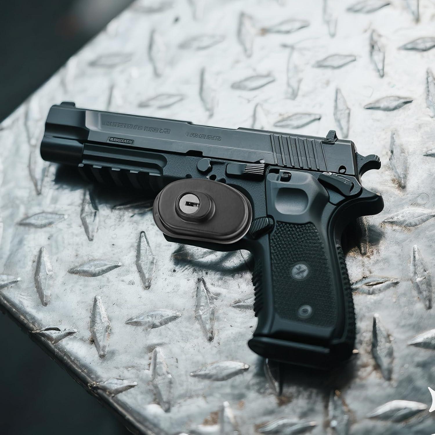 Bloqueo de Gatillo RioRand Lock-LO2533E con Llave - Seguridad Armas