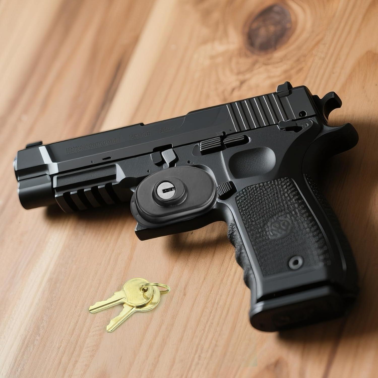 Bloqueo de Gatillo RioRand Lock-LO2533E con Llave - Seguridad Armas