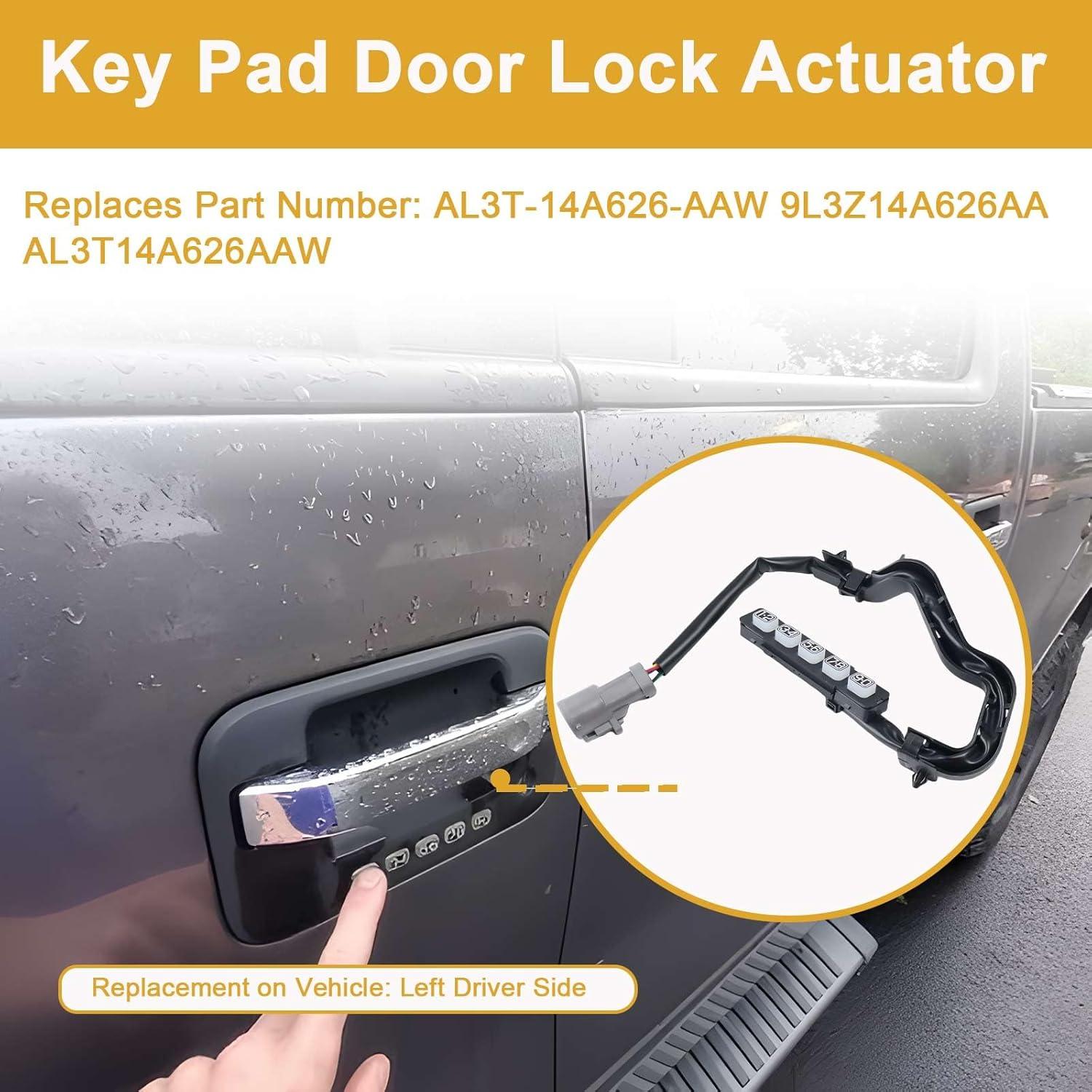 Actuador Teclado Puerta Sin Llave Ford F150 2009-2014 Negro