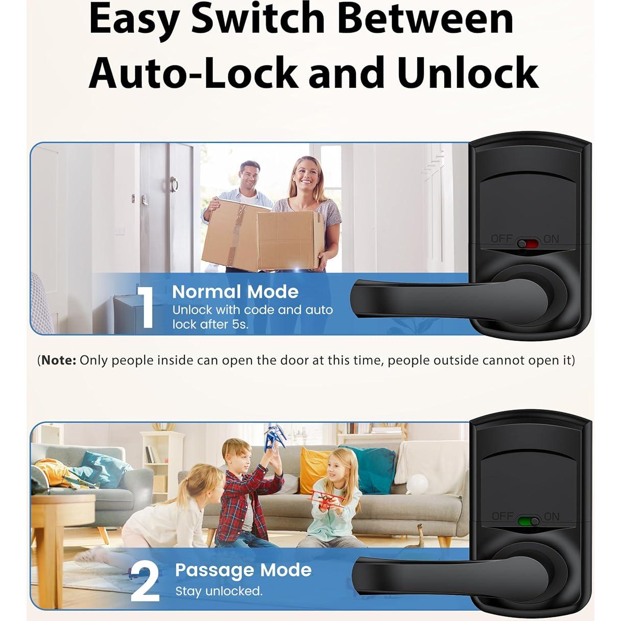 Cerradura Inteligente Hidalife ST-668B con Teclado y APP