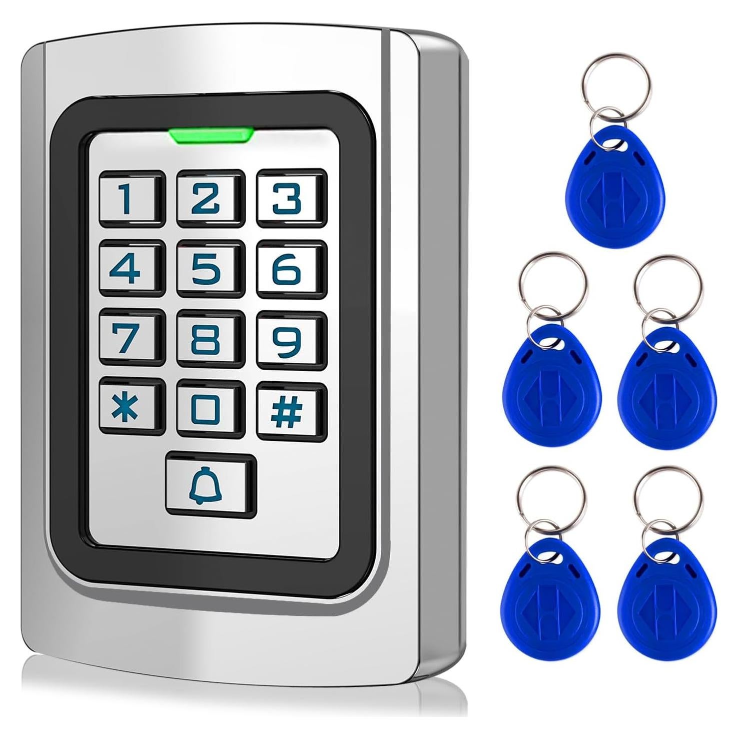 Teclado de Control de Acceso AMOCAM K10ID IP68 2000 Usuarios