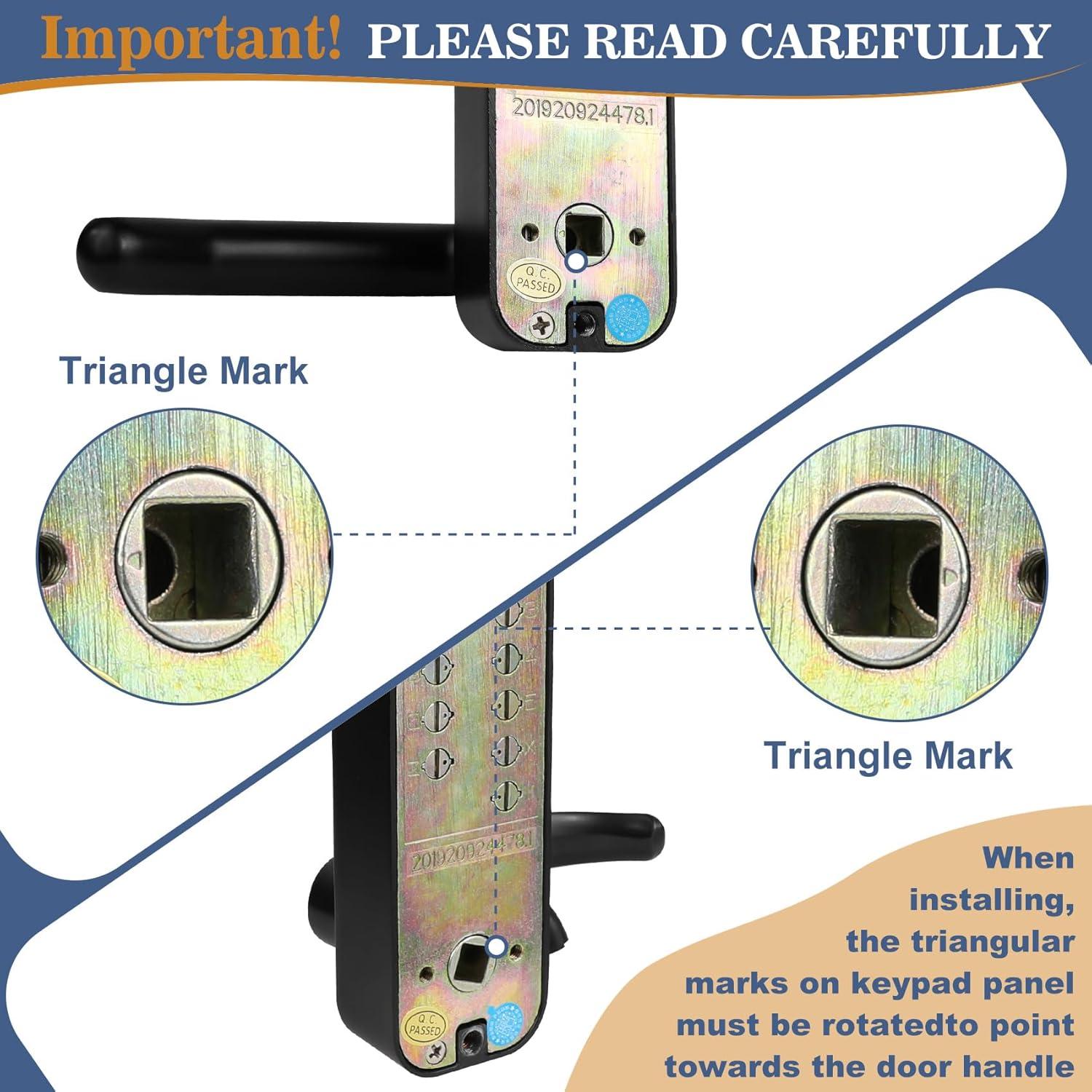Cerradura mecánica sin llave Souyou con teclado - Acero inoxidable