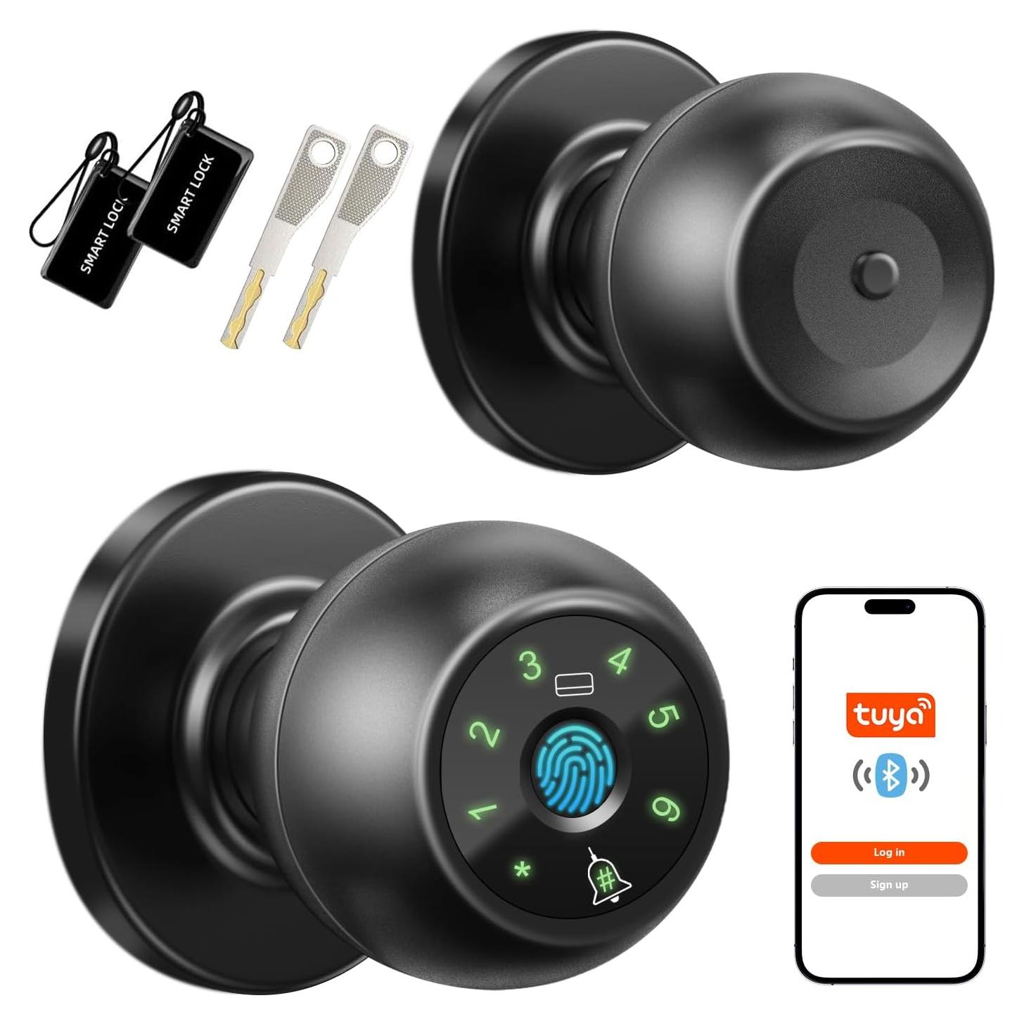 Cerradura Inteligente Kuelor DK-Q7-B Biométrica 5-en-1