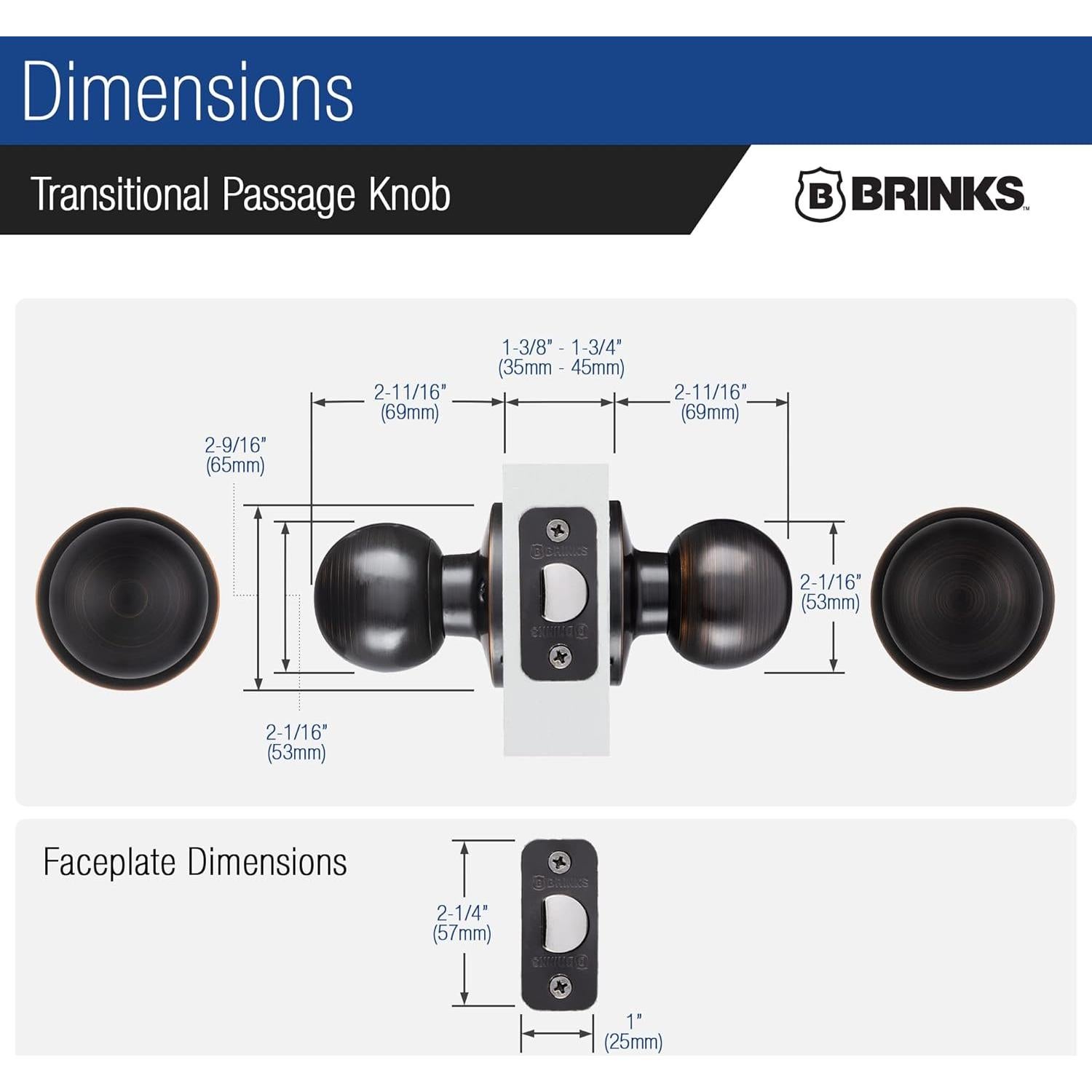 Cerradura Electrónica Brinks 4392-Parent, Alta Seguridad, Bronce Toscano