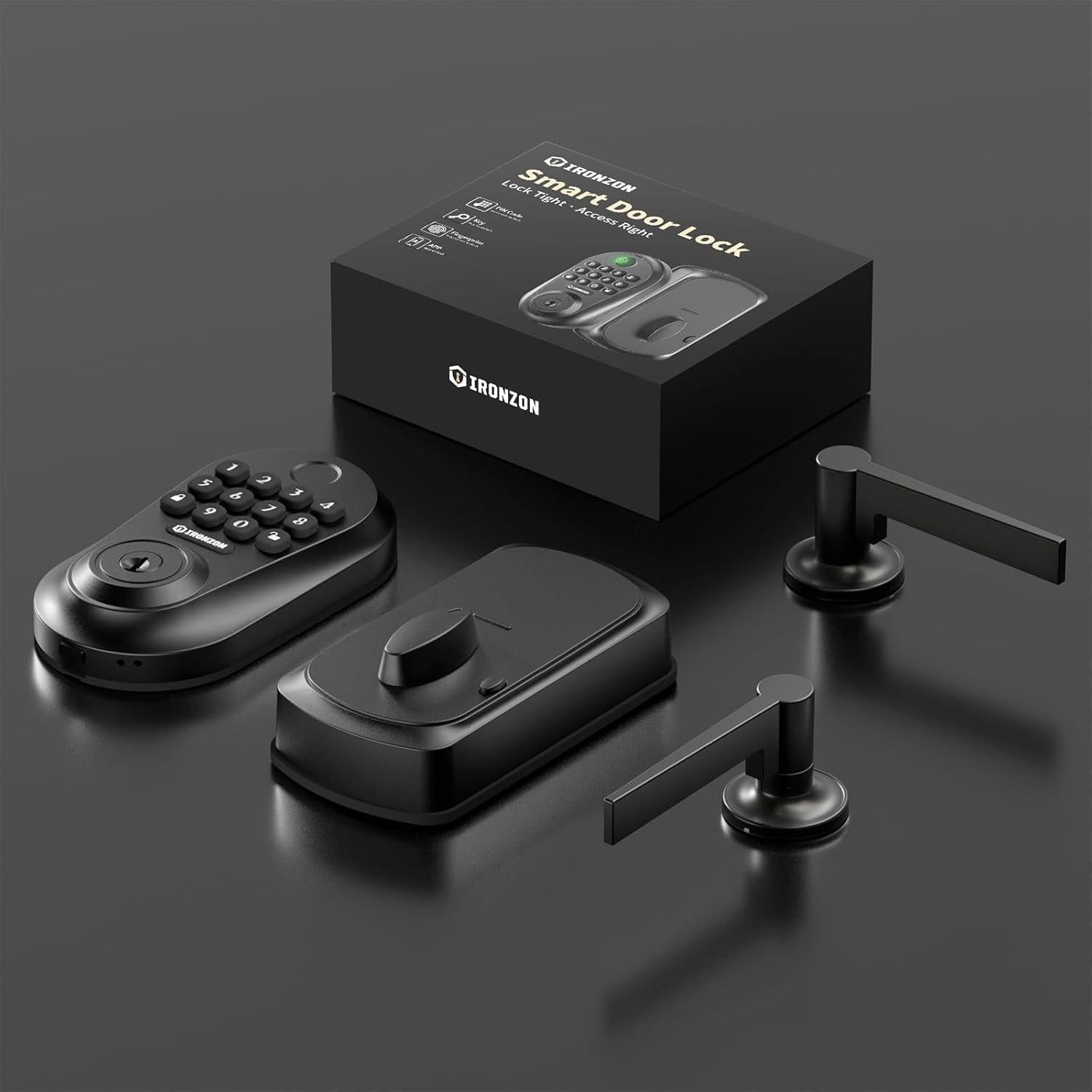 Cerradura Inteligente IRONZON LOC350YBUSIR con Huella Dactilar