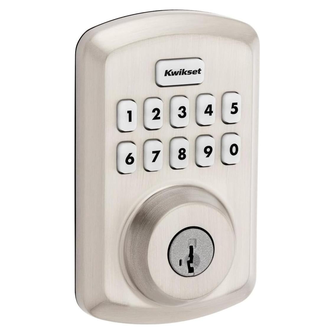 Cerradura Electrónica Kwikset 9250TRS-15S SmartKey Niquel Satinado
