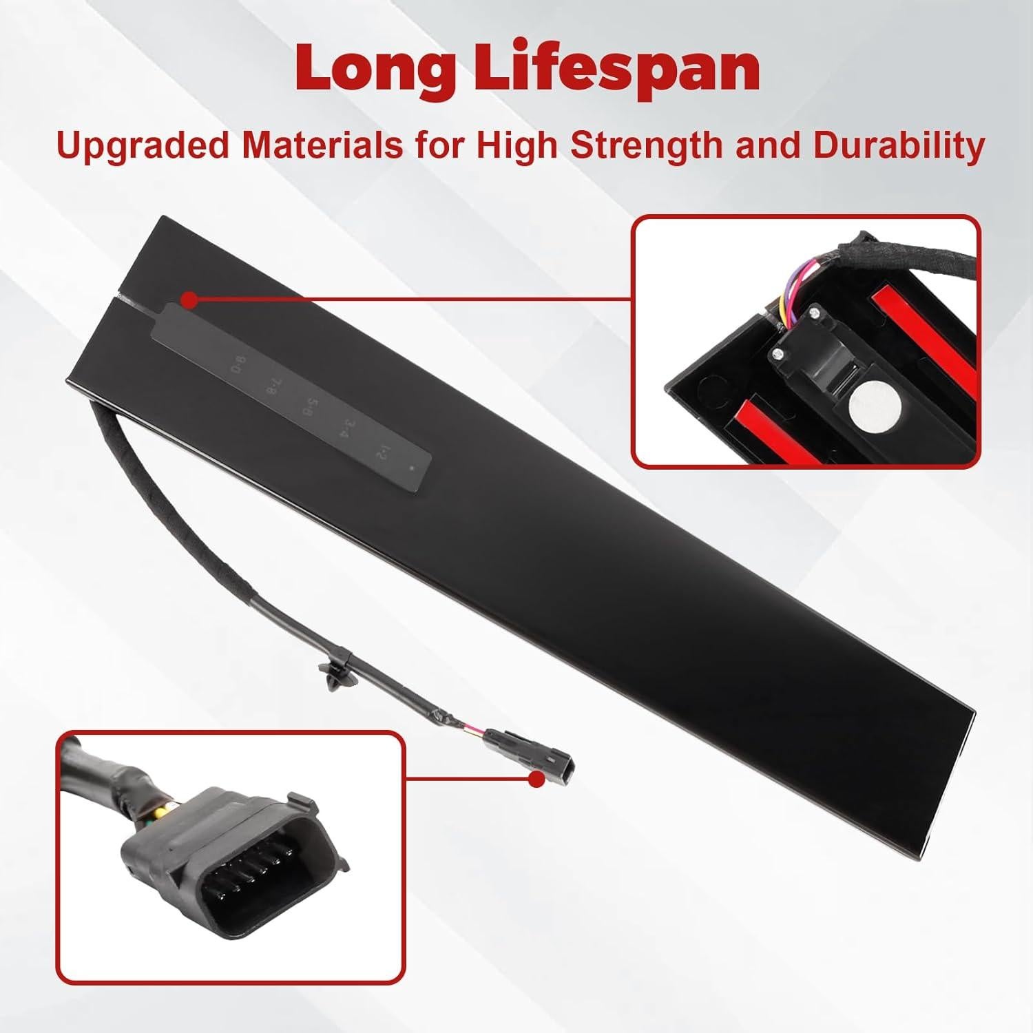 Moldura Pilar B Teclado Entrada Sin Llave PYHAUTO Explorer 2011-2019