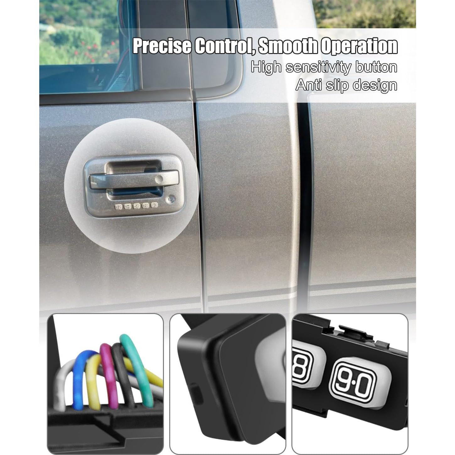 Teclado de Entrada Sin Llave HZparts para F-150 2009-2014