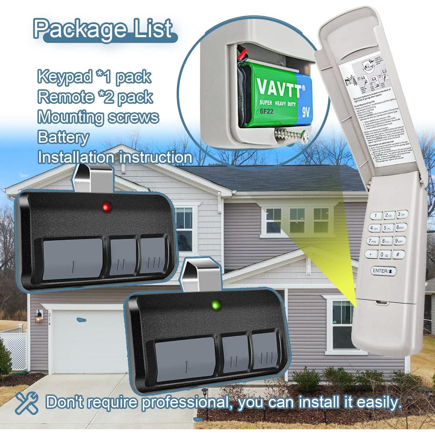 Teclado y Control Remoto ATEEfaee 877MAX 893MAX Inalámbrico