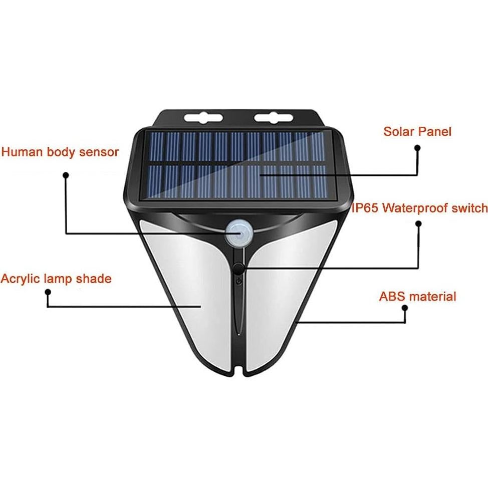 Luz de Advertencia Estroboscópica Solar Aolyty 90dB IP65