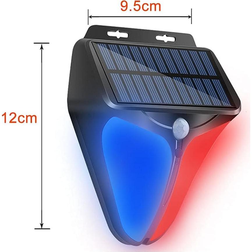 Luz de Advertencia Estroboscópica Solar Aolyty 90dB IP65