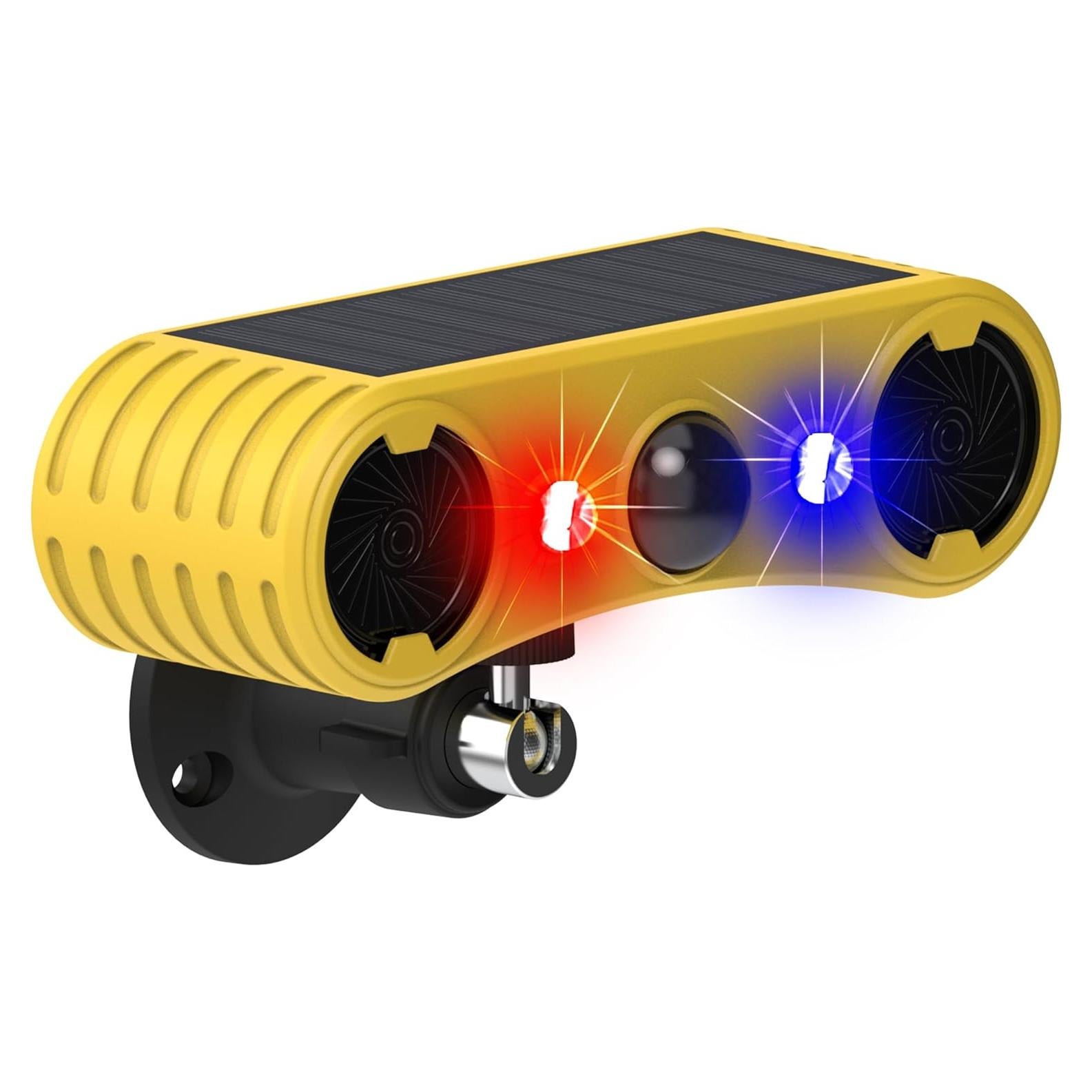 Alarma Solar de Movimiento Comboss 130dB con Luz Estroboscópica