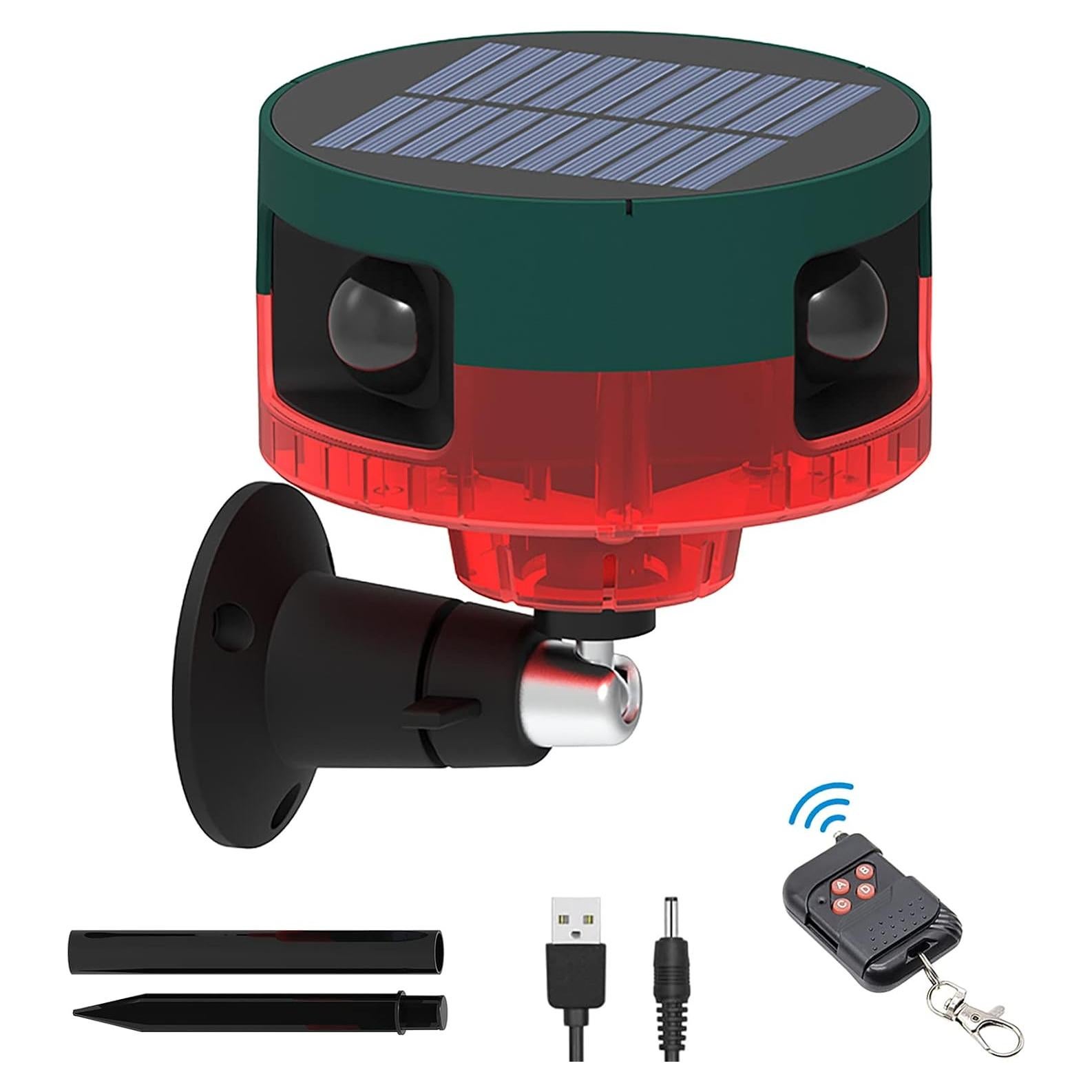 Alarma de Seguridad Solar WONFAST con Sensor de Movimiento 360°