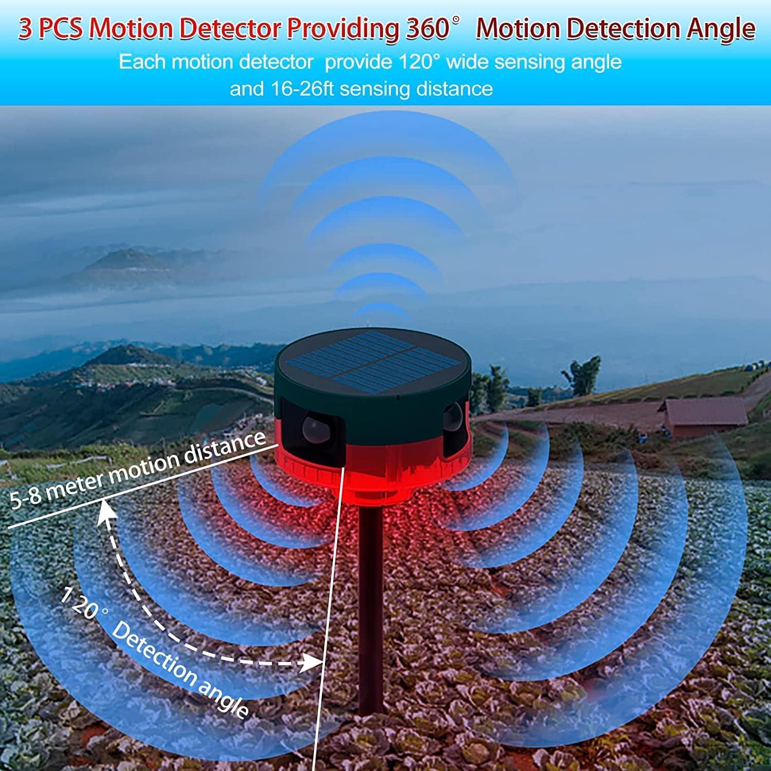 Alarma de Seguridad Solar WONFAST con Sensor de Movimiento 360°