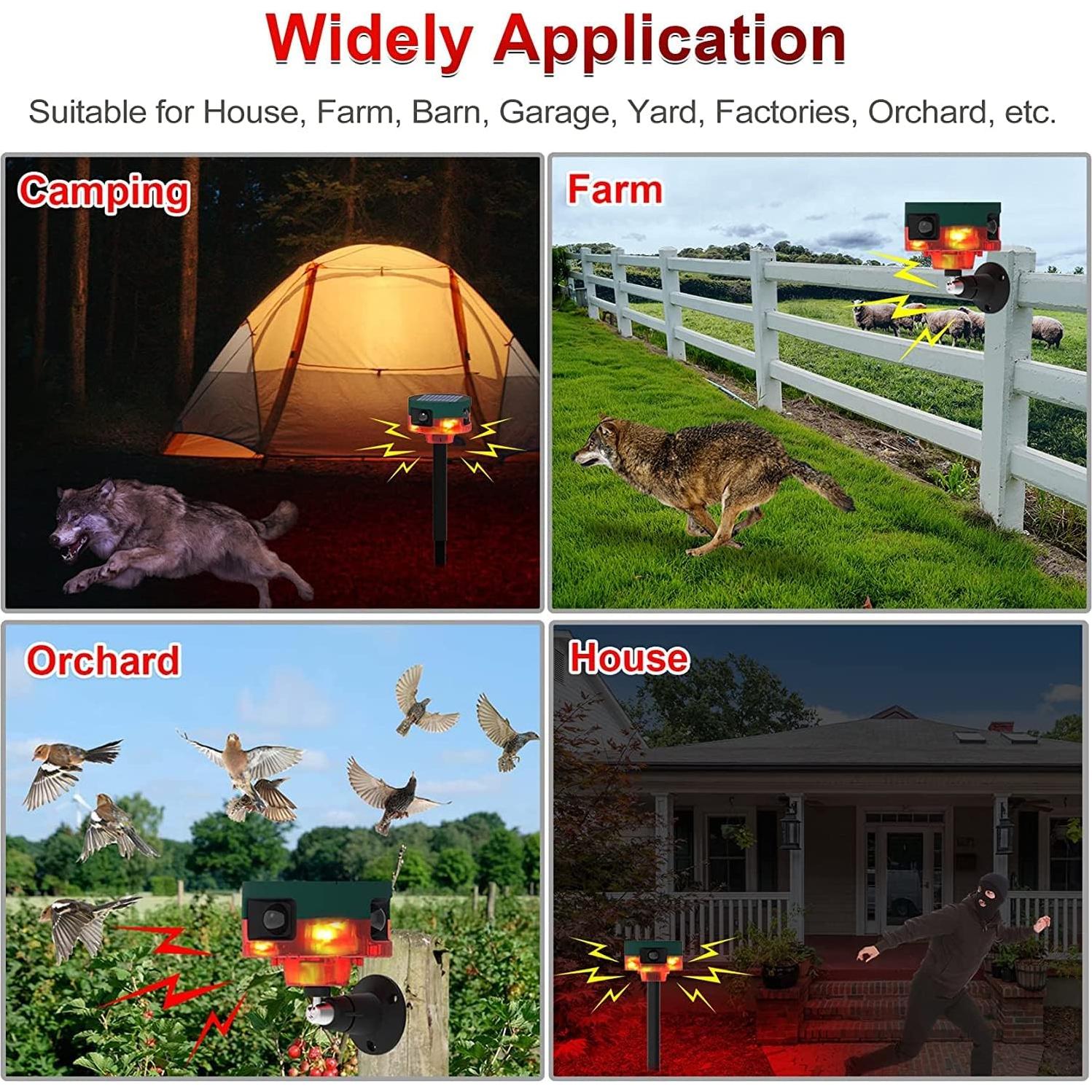 Alarma de Seguridad Solar WONFAST con Sensor de Movimiento 360°