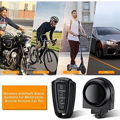 Alarma Inalámbrica Antirrobo Onvian A2 115dB para Bicicleta